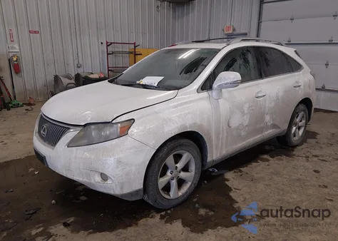 2010 Lexus Rx 350 from USA, damaged, VIN 2T2BK1BA0AC075184